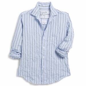 Frank & Eileen BARRY Blue Stripe Signature Crinkle XS